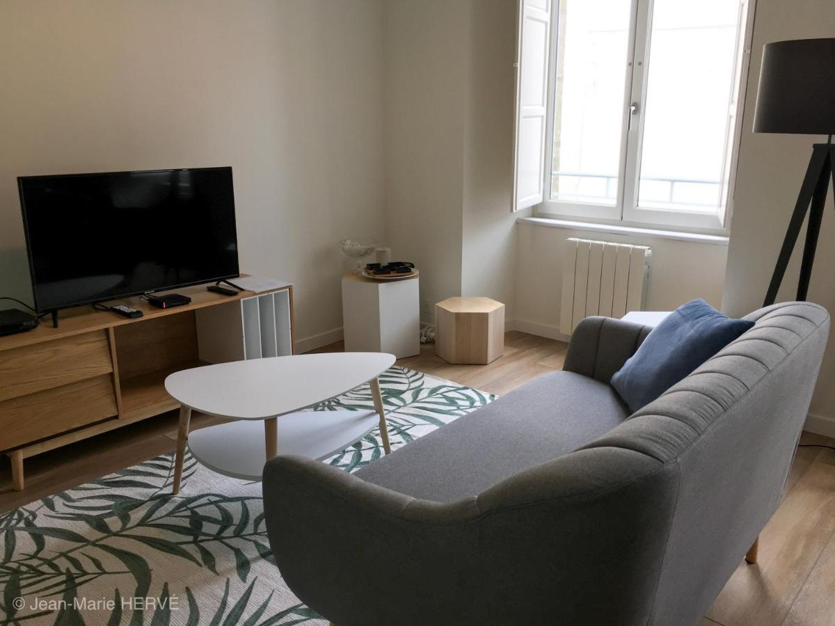 La Palmeraie - Appartement Classe 4 Etoiles - Hyper Centre Ville Quimper Kültér fotó